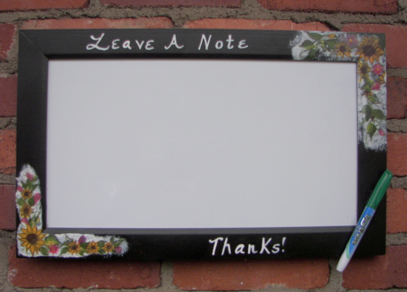 , Outdoor Note Board, Growing in Grace