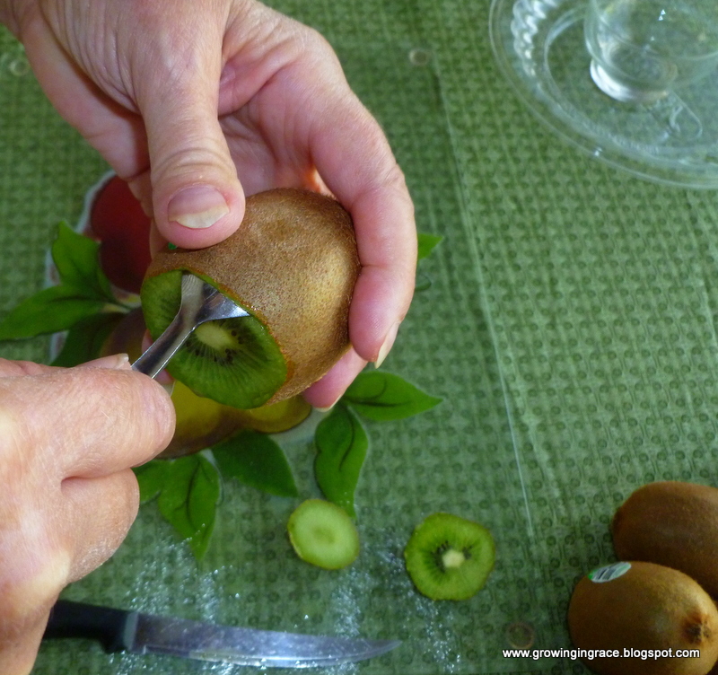 , How to Peel a Kiwi, Growing in Grace