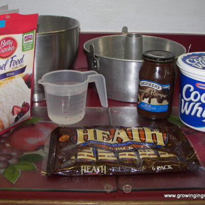 Growing in Grace | Heath Bar Cake
