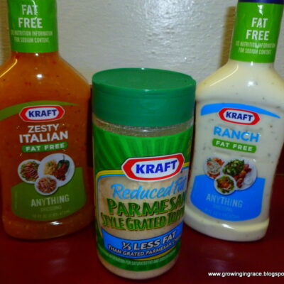 Growing in Grace | Ranch Italian Parmesan Dressing