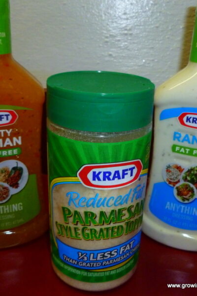 Growing in Grace | Ranch Italian Parmesan Dressing