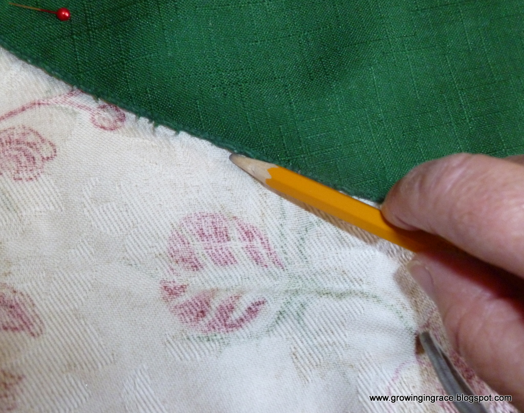 , DIY Tablecloths, Growing in Grace