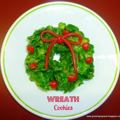Growing in Grace | Wreath Cookies