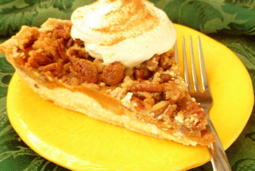 Growing in Grace | Pumpkin Cream Cheese Pie