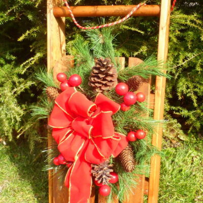 Growing in Grace | DIY Decorative Sled