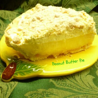Growing in Grace | Peanut Butter Pie