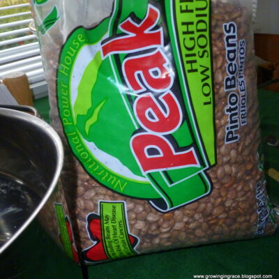 Growing in Grace | Healthy Pinto Beans with Corn Bread