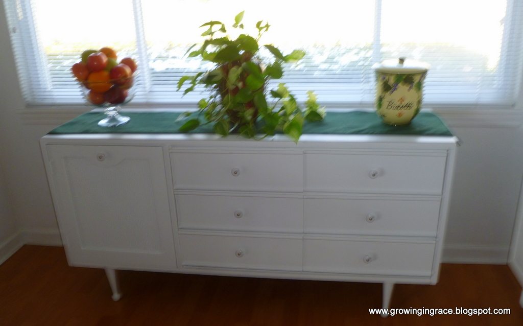 , Recycled Kitchen Buffet, Growing in Grace