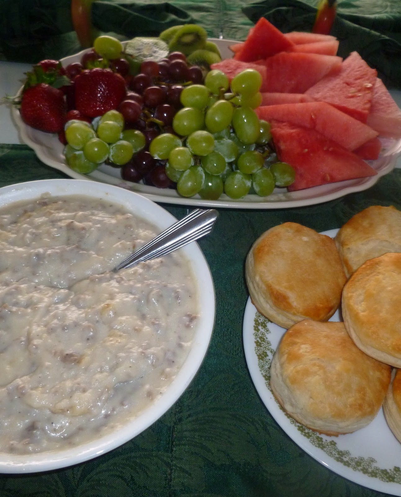 , Sausage Gravy and Biscuits, Growing in Grace
