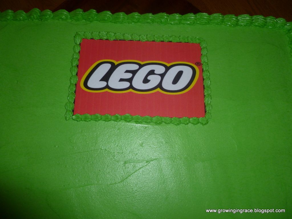, Lego Birthday Cake, Growing in Grace