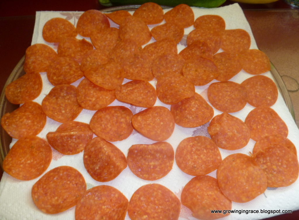 Growing in Grace | Vegetable Medley with Pepperoni and Italian Sausage , Vegetable Medley with Pepperoni and Italian Sausage, Growing in Grace