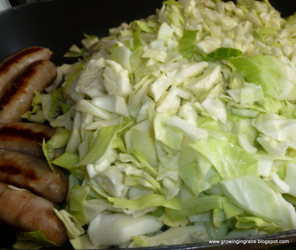 Growing in Grace | Vegetable Medley with Pepperoni and Italian Sausage , Vegetable Medley with Pepperoni and Italian Sausage, Growing in Grace
