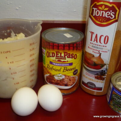 Growing in Grace | Tator Taco Cakes