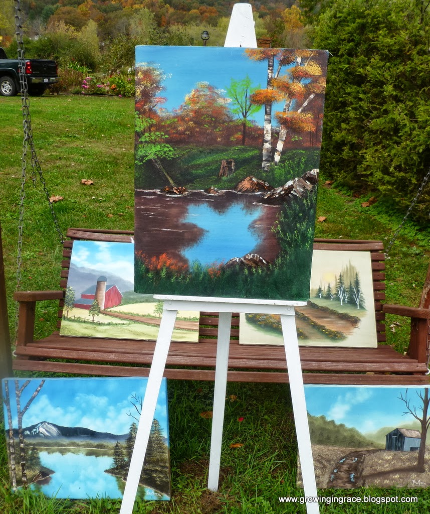 , Easels for Painting and Story Telling, Growing in Grace