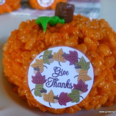 Growing in Grace | Thanksgiving Pumpkins