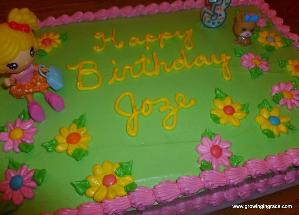 , Dizzy Doo Birthday Cake, Growing in Grace