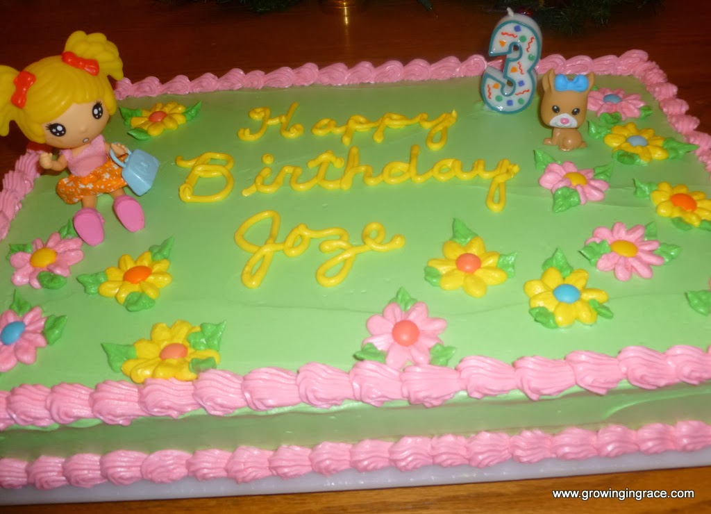 , Dizzy Doo Birthday Cake, Growing in Grace