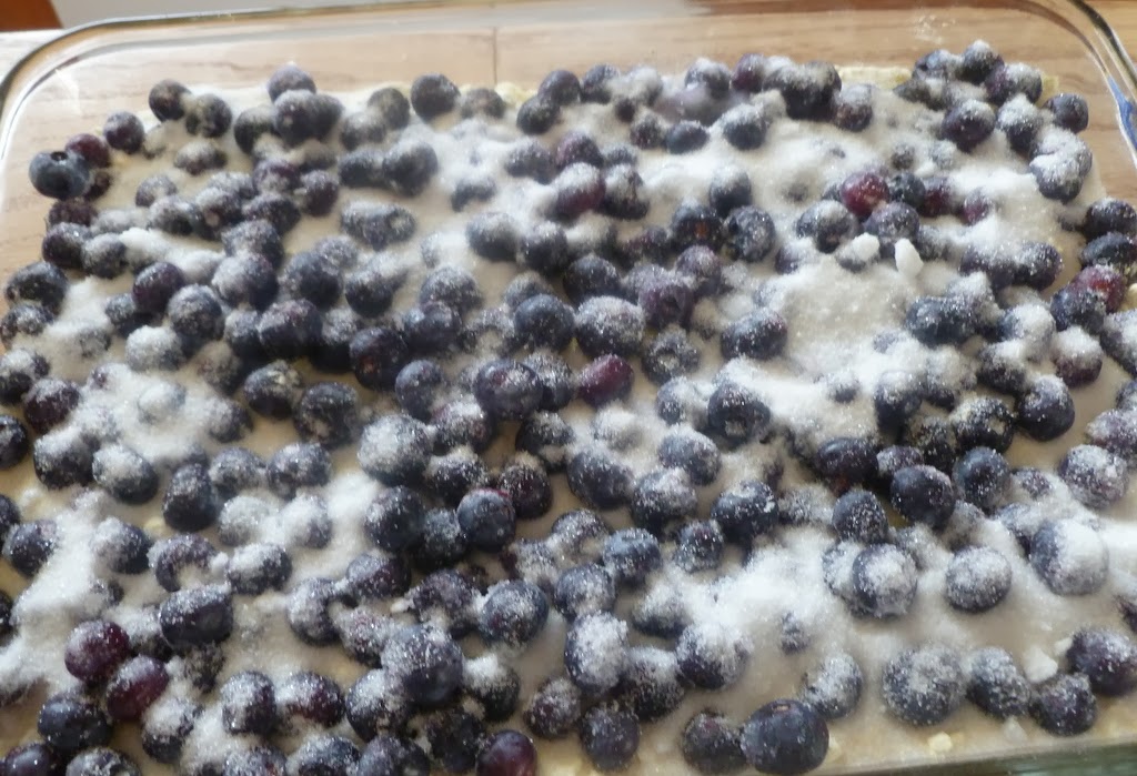 , Pineapple Blueberry Dump Cake, Growing in Grace