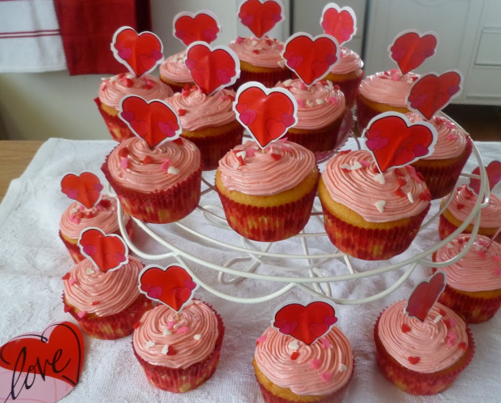 , Valentine Cupcakes, Growing in Grace