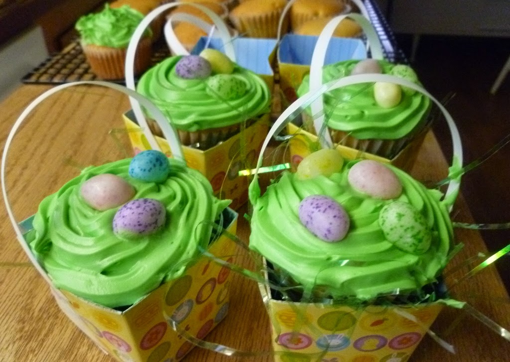 , Easter Cupcakes, Growing in Grace