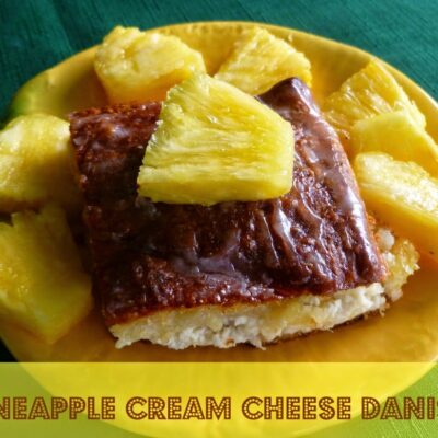pinapple cream chease danish