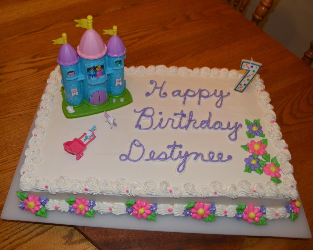 , Castle Birthday Cake, Growing in Grace