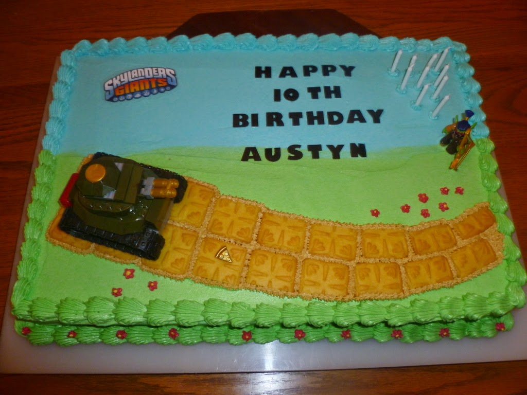 , Skylanders Giants Troll Tank Gun  Birthday Cake, Growing in Grace
