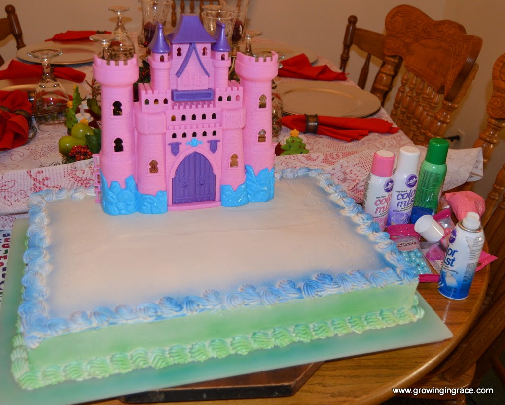 , Castle Cake, Growing in Grace