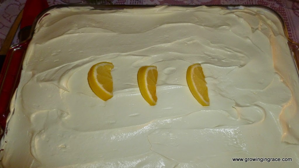 , Creamy Strawberry – Lemon Squares, Growing in Grace