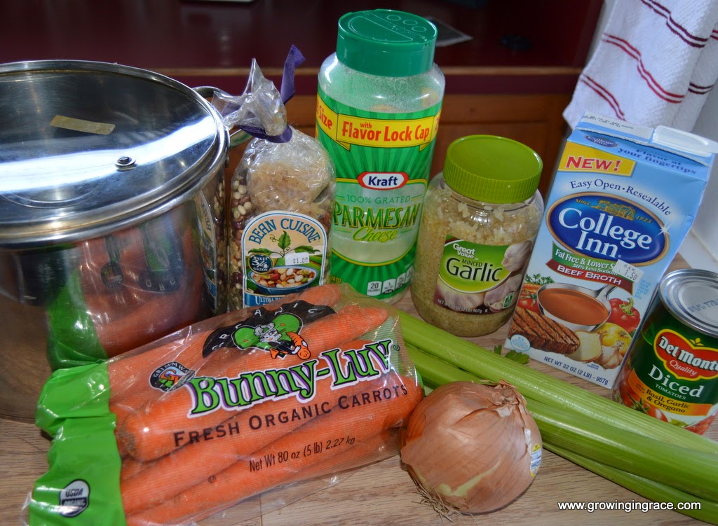 , Pasta E Fagioli Soup, Growing in Grace